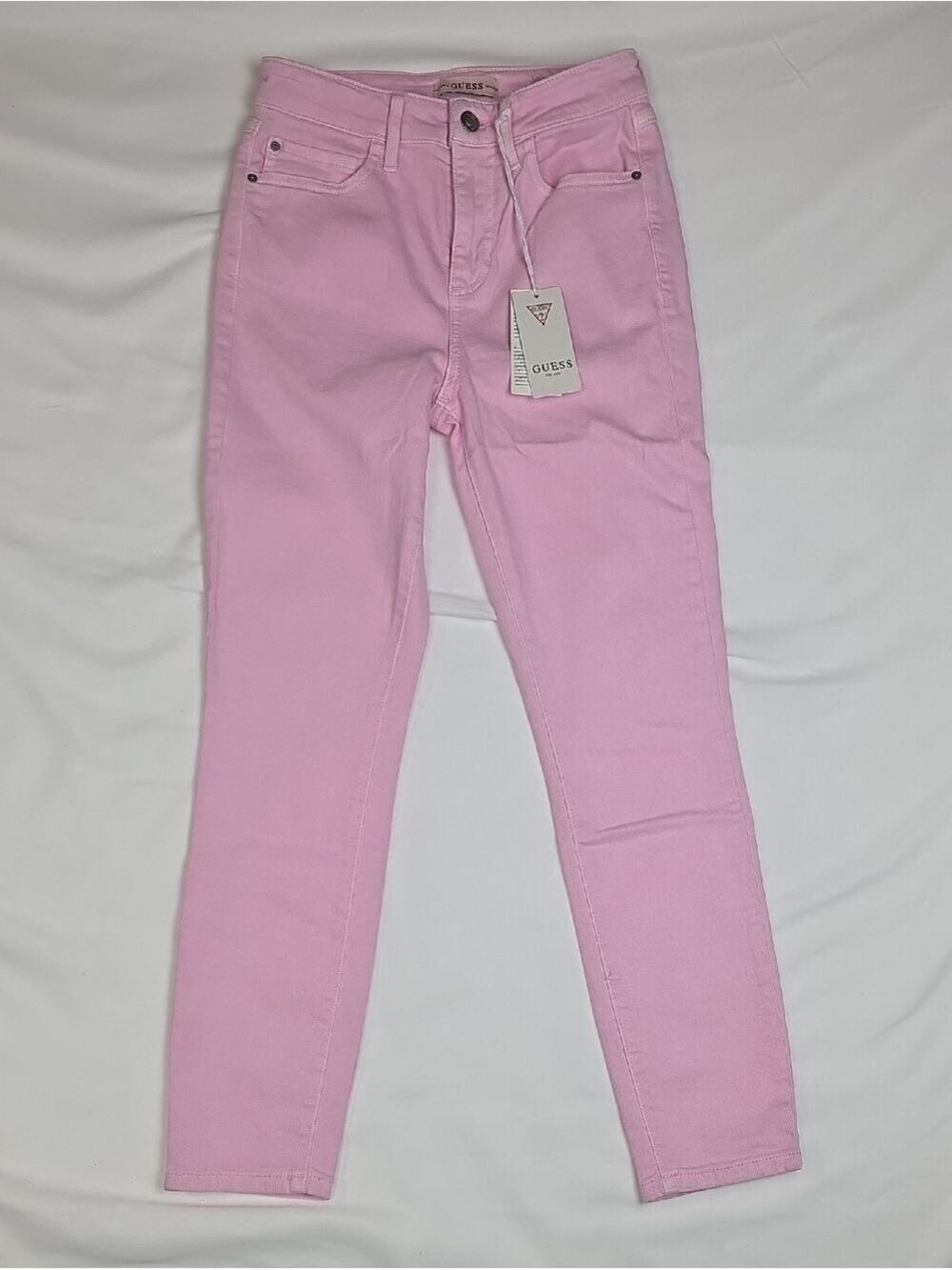 GUESS Pastel Pink Skinny Jeans 25